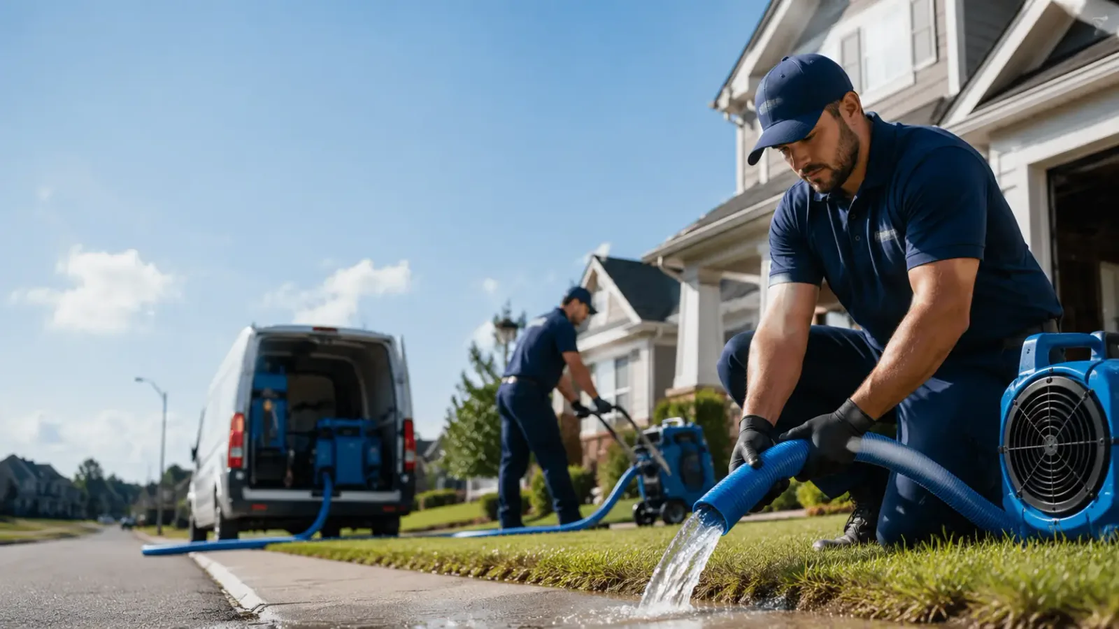 Flood Damage Restoration in Headrick, OK
